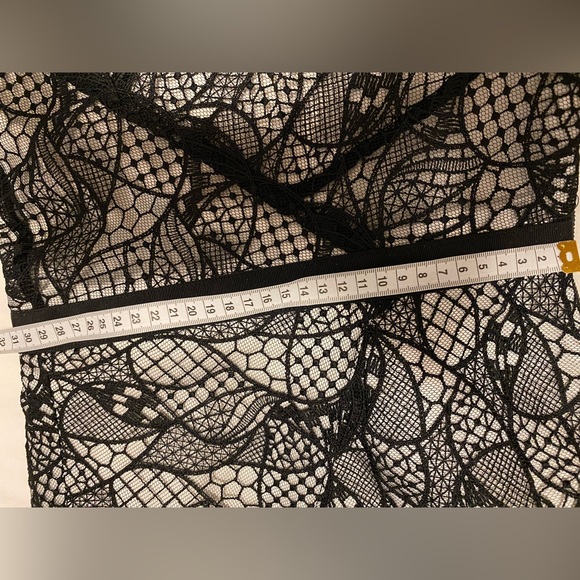 THREE FLOOR elegant beautiful asymmetric pleated lace dress, BN without Tag - Picture 8 of 9